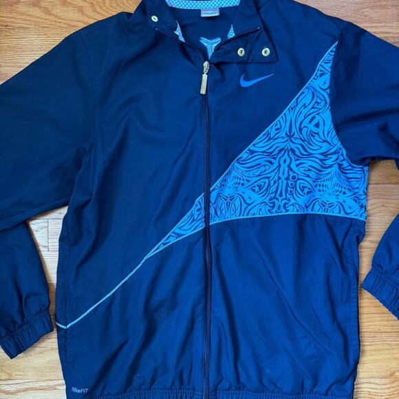 RARE Nike Kobe Bryant Mamba Vintage Nike Dri-fit track warmup zip-up jacket - Picture 1 of 8